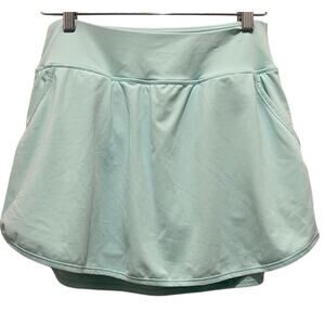 Women's Mint Green Sz M Athletic Skort Skirt Pull Up Tennis Pickle Ball Sporty